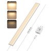 ASOKO Under Cabinet Lights, Upgrade 16inch LED Closet Light with