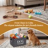 SMYJDMM Dog Toy Box, 2Pcs Dog Toy Storage 38 x