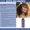 Difeel Biotin - Crema para peinar de 12 onzas, nivel