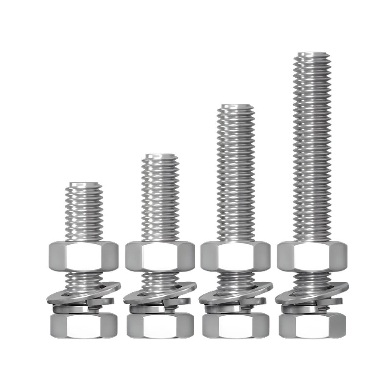 Stainless Steel M8 Hex Bolt Full Thread Hex Screw Bolt