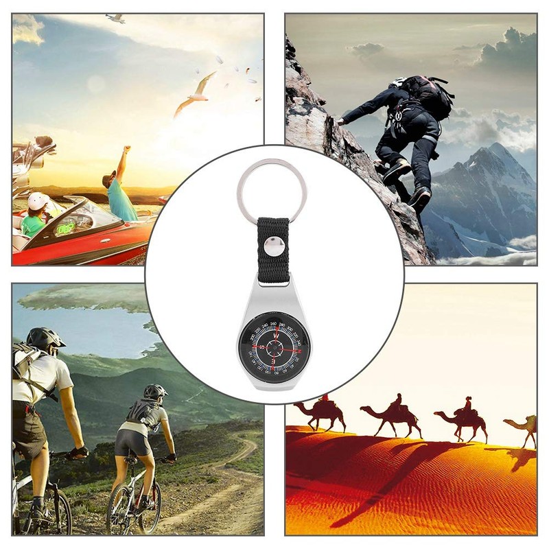 Zwindy Lightweight Handheld Compass Camping Compass Outdoor Activities for Hiking