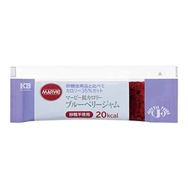 Marvy Low Calorie Blueberry Jam, 0.5 oz (13 g) x 50