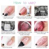 SEISSO Stamping Nail Polish Gels, 12 Colors Stamping Gels 0.25