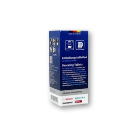 Bosch Decalcifying Tablets for Coffee Machines, 6 Tablets