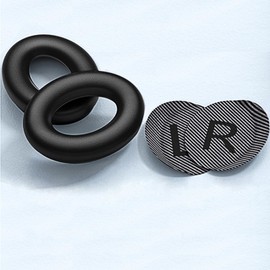 BINGLE Replacement Ear Pads for Bose Headphones QC35/QC35 ii/QC25/QC15, Professional Premium Ear Cushions for QuiteComfort/SoundTrue/SoundLink Headphones(Black)