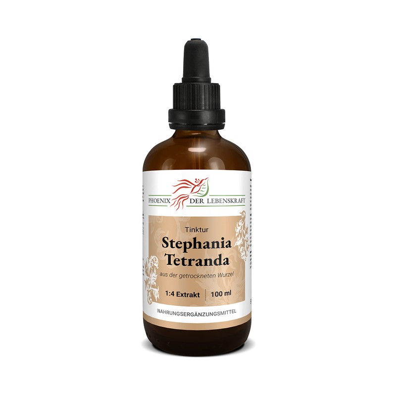 Stephania tetranda tincture, stephania root tincture in extract ratio 1:4,