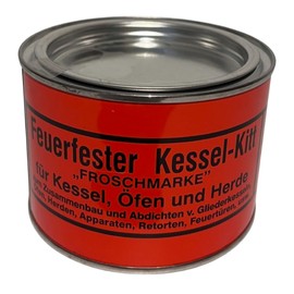 Fireproof Boiler Kit, 500 g Tub, Seal Against Flue Gases When Used on Boiler Systems, Ovens, and Cookers (500g)