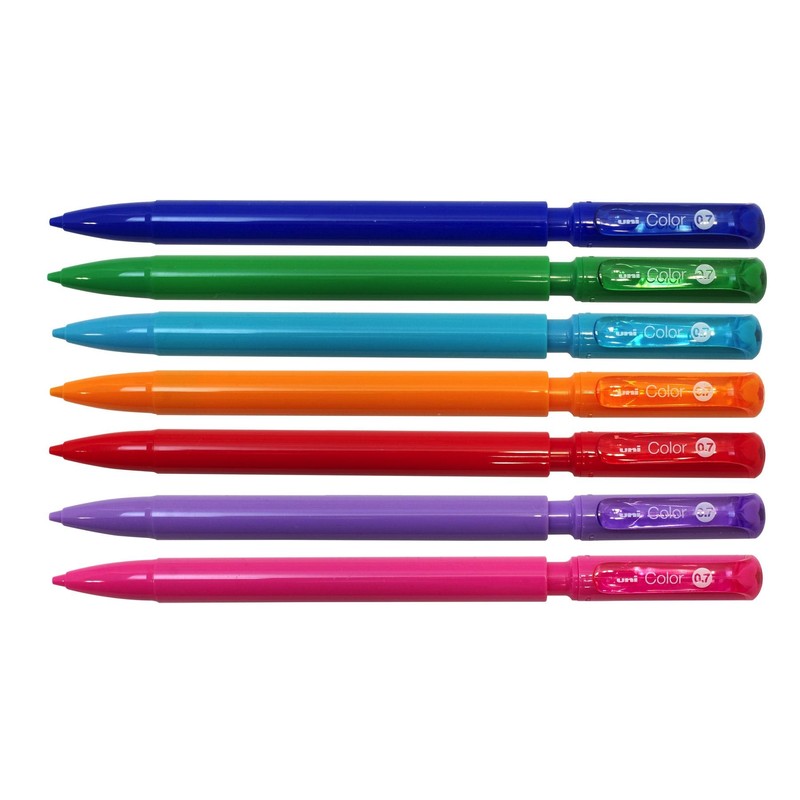 Mechanical Pencil "Uni-Color" Erasable Color Lead Sharp 0.7mm [Mint Blue]