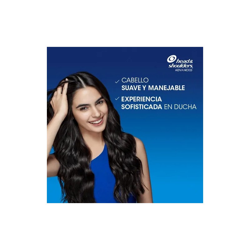 Kit 2 Shampoo para Caspa Head & Shoulders Limpieza Radical