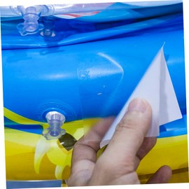 FELTECHELECTR 10pcs Transparent Repair Patch Mend Tape for Tents Jackets Bags Inflatable Cushions Easy Peel Apply for