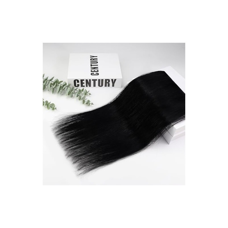 Fshine Extensiones de Cabello Natural con Clip 12 Pulgadas 50g