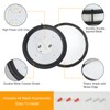 DLLT 30W Modern LED Flush Mount Ceiling Light with Remote,
