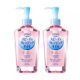 Kose 코세 소프트 모 스피디 클렌징 오일 (2팩) Kose Soft Mo Speedy Cleansing Oil (2 Packs)