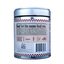 Table Salt Spice Rub/Seasoning, 12oz Tin Can (Acme Feed & Seed)