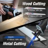 Workpro 12V Cordless Reciprocating Saw 2.0Ah Li-Ion Battery Fast Charger