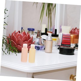 PACKOVE 4Pcs Refillable Travel Bottles Leak Toiletries Containers for Shampoo Lotion Body Wash Compact Portable Travel Accessories Rainbow Colors Each