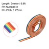 uxcell IDC Rainbow Wire Flat Ribbon Cable 8P 1.27mm Pitch