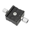 Quick Release Plate Mount Adapter Clamp Tripod Head Clamp Two