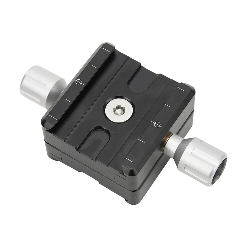 Quick Release Plate Mount Adapter Clamp Tripod Head Clamp Two