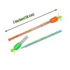 Lopenle 12 Pieces Cute Carrot Pencils Novelty Stacking Pencils Fruits