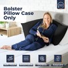 Rohi Bolster Pillow Cases - Soft & Breathable Polycotton Long