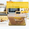 ANYPROLUS Bread Box for Homemade Bread, Airtight Kitchen Counter Storage