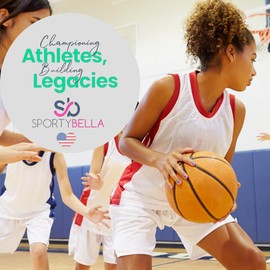 Infinity Collection - Adjustable Basketball & Infinity Charm Bracelet (Maroon & White) - Gift for Coach, Team and Players - Fits Small to Large Wrists