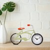 FTWDesign Retro Metal Bicycle Clock