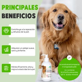 Aldivet Dog Skin Restoration & Strengthening Conditioner - All Coat Types - Deep Moisture - Softness and Elasticity - Healthy and Shiny - 250ml