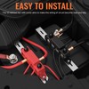 Joinfworld 400A Bus Bar 12V Power Distribution Block with 4