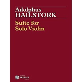Carl Fischer Hailstork-Suite for Solo Violin