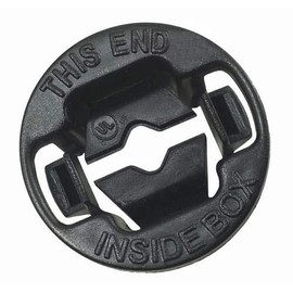Hubbell-Raco 4714B5 Connector, NMSC, 1/2-Inch Trade Size, Made from Thermoplastic, Installs inside the junction box, 5-Pack