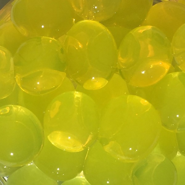 Large Aqua Linos/Gel Beads (Approx. 4 cm Height 7 cm,