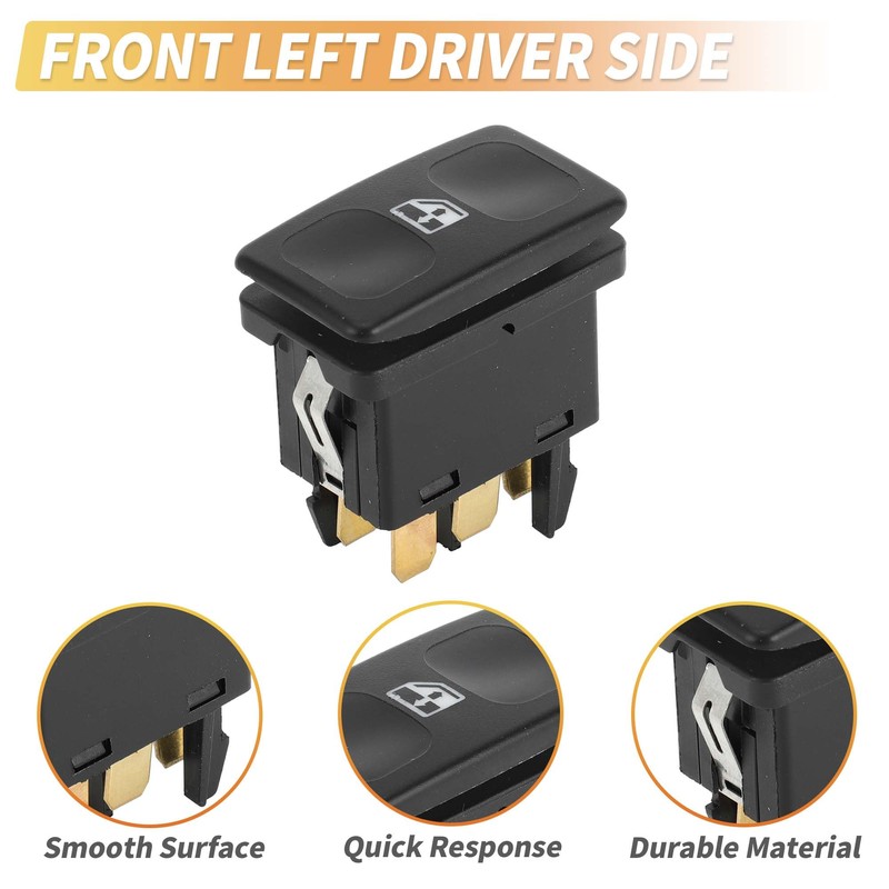 A ABSOPRO Car Window Regulator Switch Front Rear Passenger Side