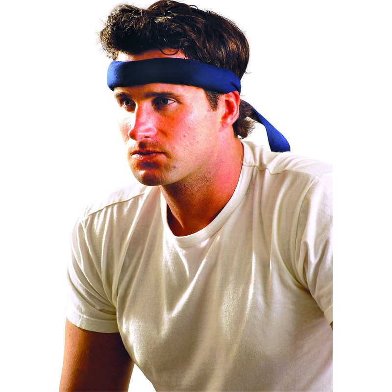 OccuNomix Navy MiraCool Cotton Headband,954-018
