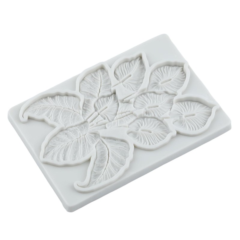 TAOXIBEI Leaf Polymer Clay Molds Monstera Leaf Silicone Mold
