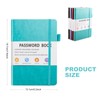 B6 Password Book Alphabetical with Tabs, Password Book for Seniors,
