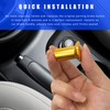 Dickno 2 PCS Turn Knob Drift Button, Aluminum Car E-Brake