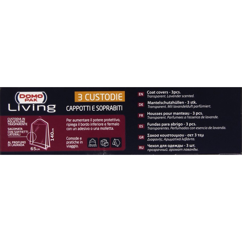 dompak – Cases, For Coats and soprabiti – 3 pieces