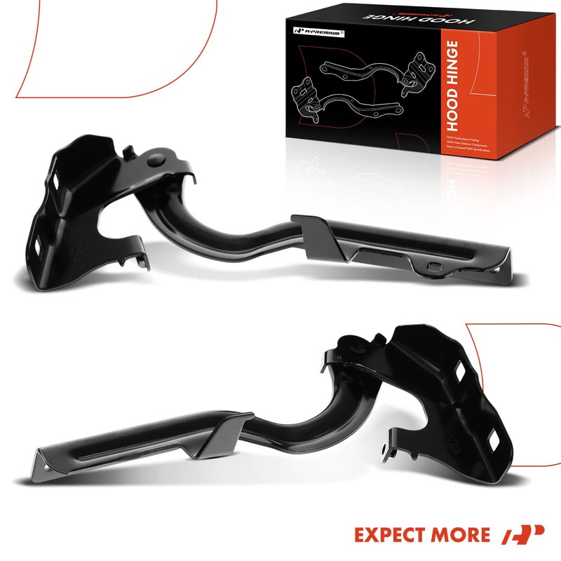A-Premium Front Driver and Passenger Hood Hinges Compatible with Nissan