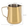 Milk Frothing Pitcher Stainless Steel Milk Jug Coffee Frothing Pitcher