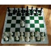 DGT Tournament Chess 4" Heavy Pieces Vinyl Board Blue Bag