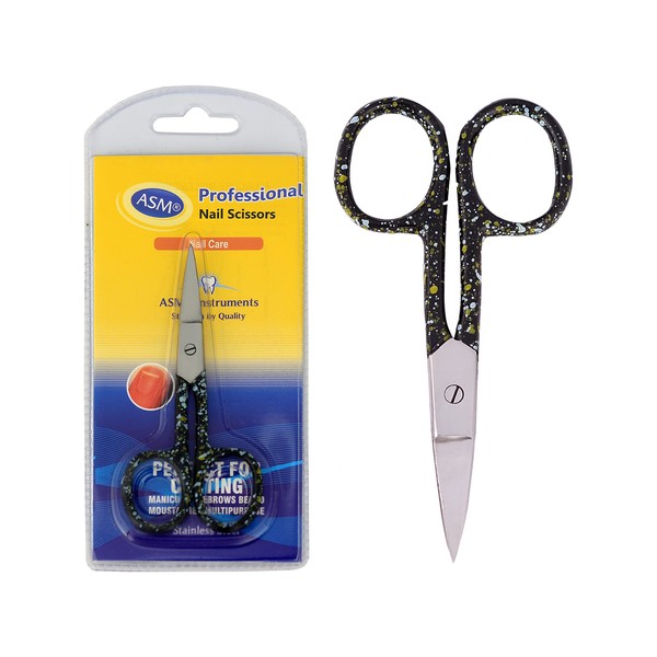 Nail Scissors Professional Cuticle Scissors Extra Strong Curved Manicure Scissors