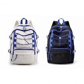 Large business trip bag, academy bag, back-to-school gift, work bag, women's backpack, travel backpack, school student white
