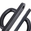 2PCS Rotary Latch D Striker Plate 4in Length Long Lasting