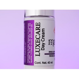 By Mayam Beauty LUXECARE Day Cream SPF50 40ml -Minimize Pores, Skin Firmness, Collegen Boost, Acne Control, Unify Skin Tone, Smooth Lines
