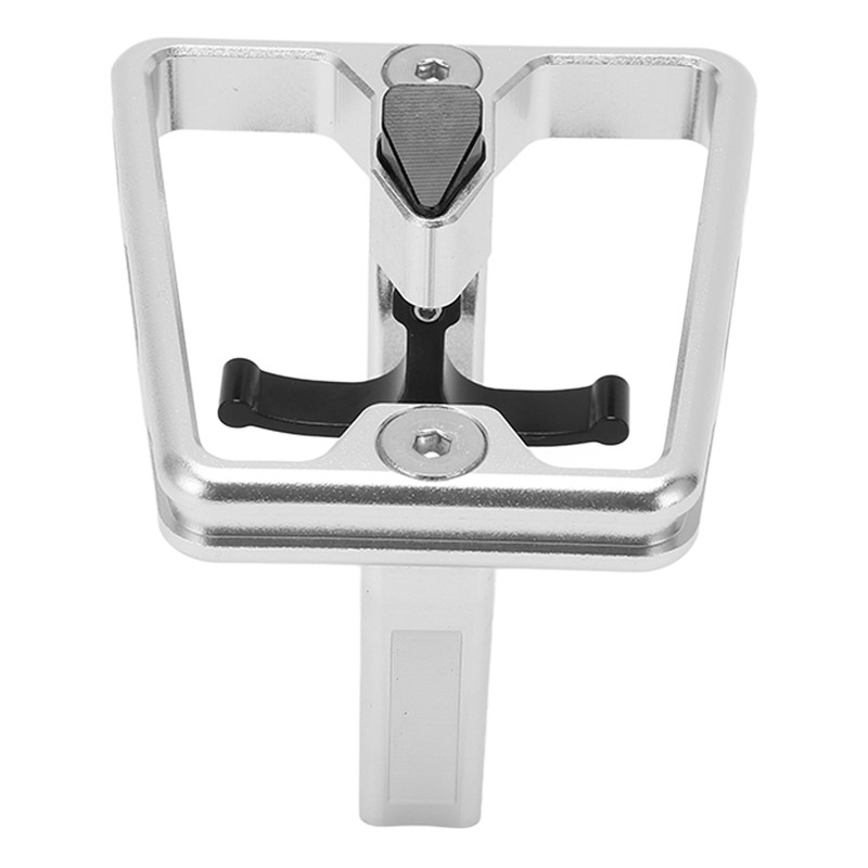 Folding Bike Front Carrier Adapter Aluminium Alloy Hollow Carved Mount