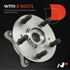 A-Premium 2 x Front Wheel Bearing and Hub Assembly with