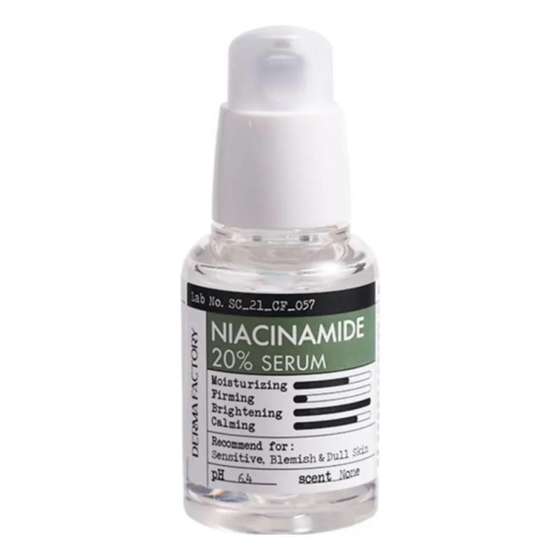 Sérum Facial Dermafactory Con 20% Niacinamida Para Rostro 30 ml