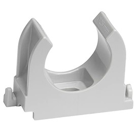 Pipe Clip 25 mm Grey Pack of 100